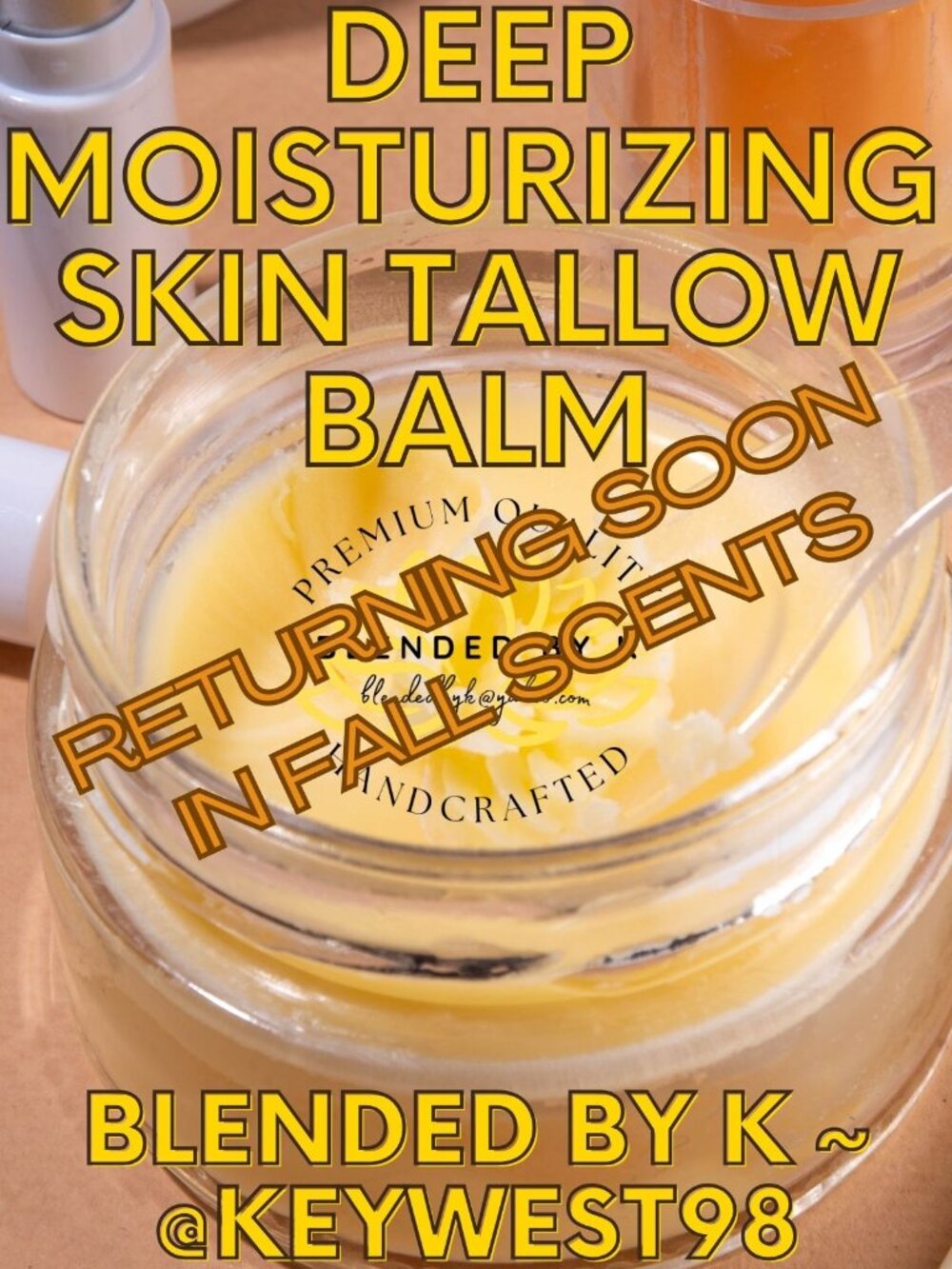 Bundle of 2 Reserved for @bargaintwins ~ Moisturizing Whipped Skin Tallow ~ 4oz - Picture 9 of 9